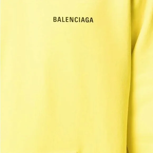 Balenciaga Yellow Hoodie - Picture 4 of 6